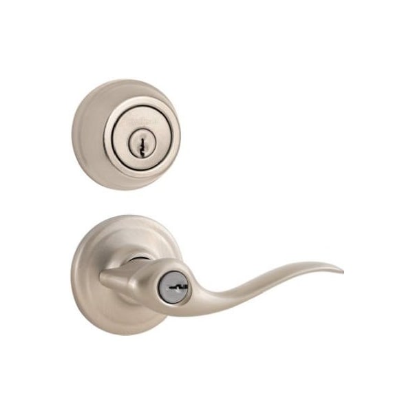 Kwikset NI LevSGL Cyl Deadbolt 991TNL 15 SMT CP K4 - main